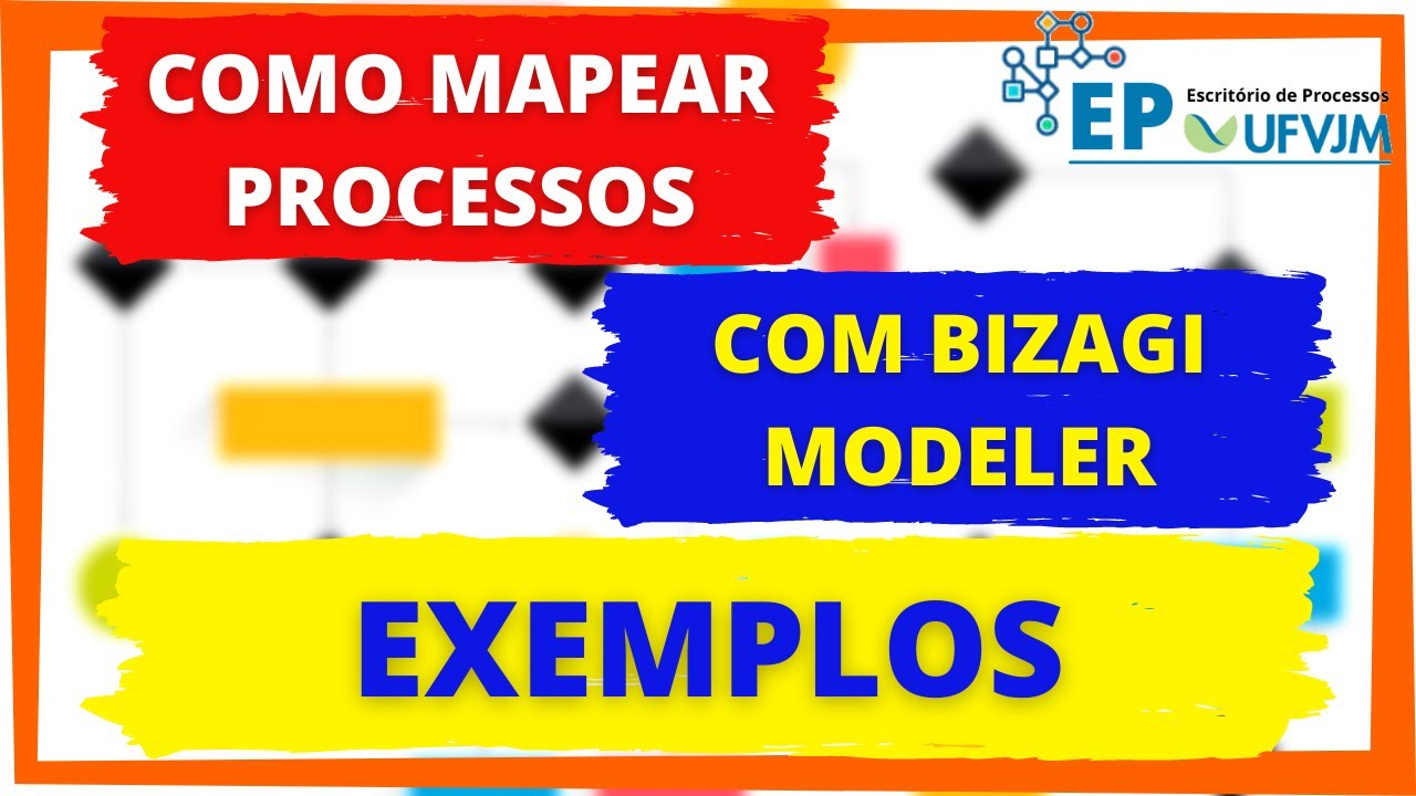 (2) [EXEMPLOS] - COMO MAPEAR PROCESSOS COM O BIZAGI MODELER | BPM | EP UFVJM