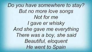 Lloyd Cole - No More Love Songs Lyrics