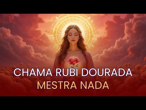 CHAMA RUBI DOURADA  MESTRA NADA E ARCANJO URIEL ATIVANDO DECRETOS DO 6º RAIO