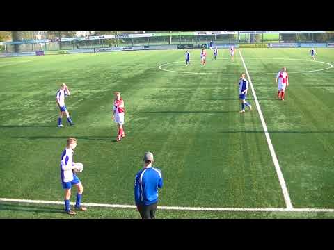 Benschop JO17-1 - UVV JO17-4  (2-5) 2de helft deel 1