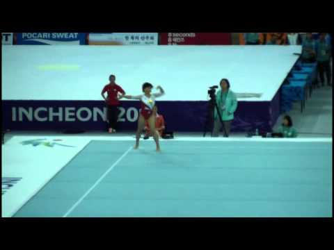 SATO Akiho JPN FX Qual 2014 Asian Games Incheon