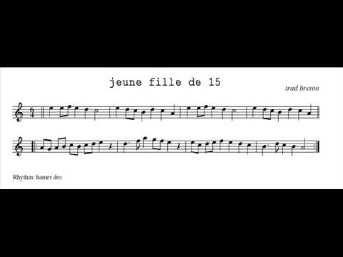 Hanter dro - Jeune fille de quinze ans
