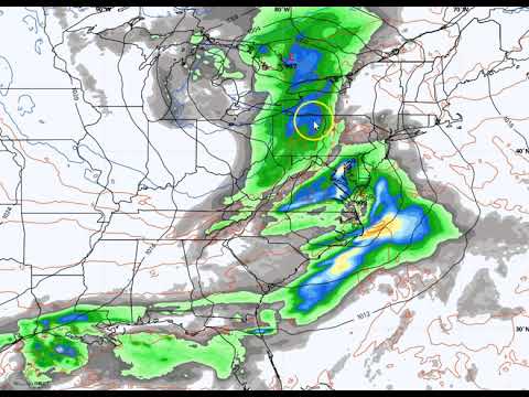 Daily forecast video Monday October 14th, 2019
