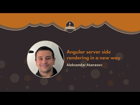 Angular server side rendering in a new way - Aleksandar Atanasov
