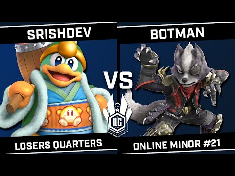 Srishdev (Dedede) vs Botman (Wolf) - ILG Online Minor #21