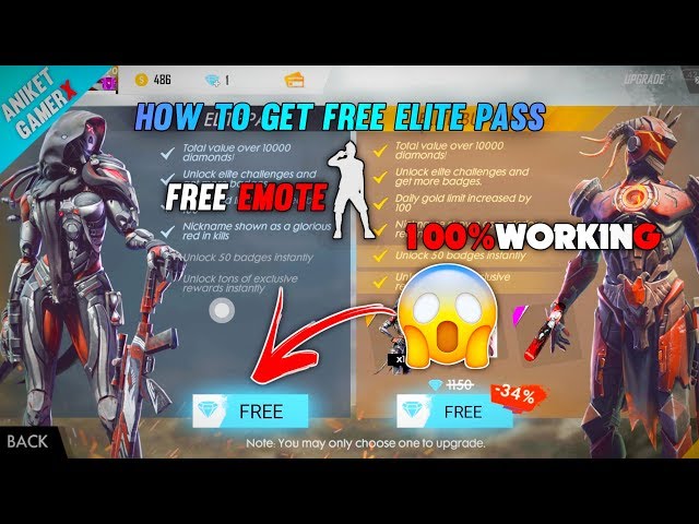 How To Get Free Elite Pass In Free Fire