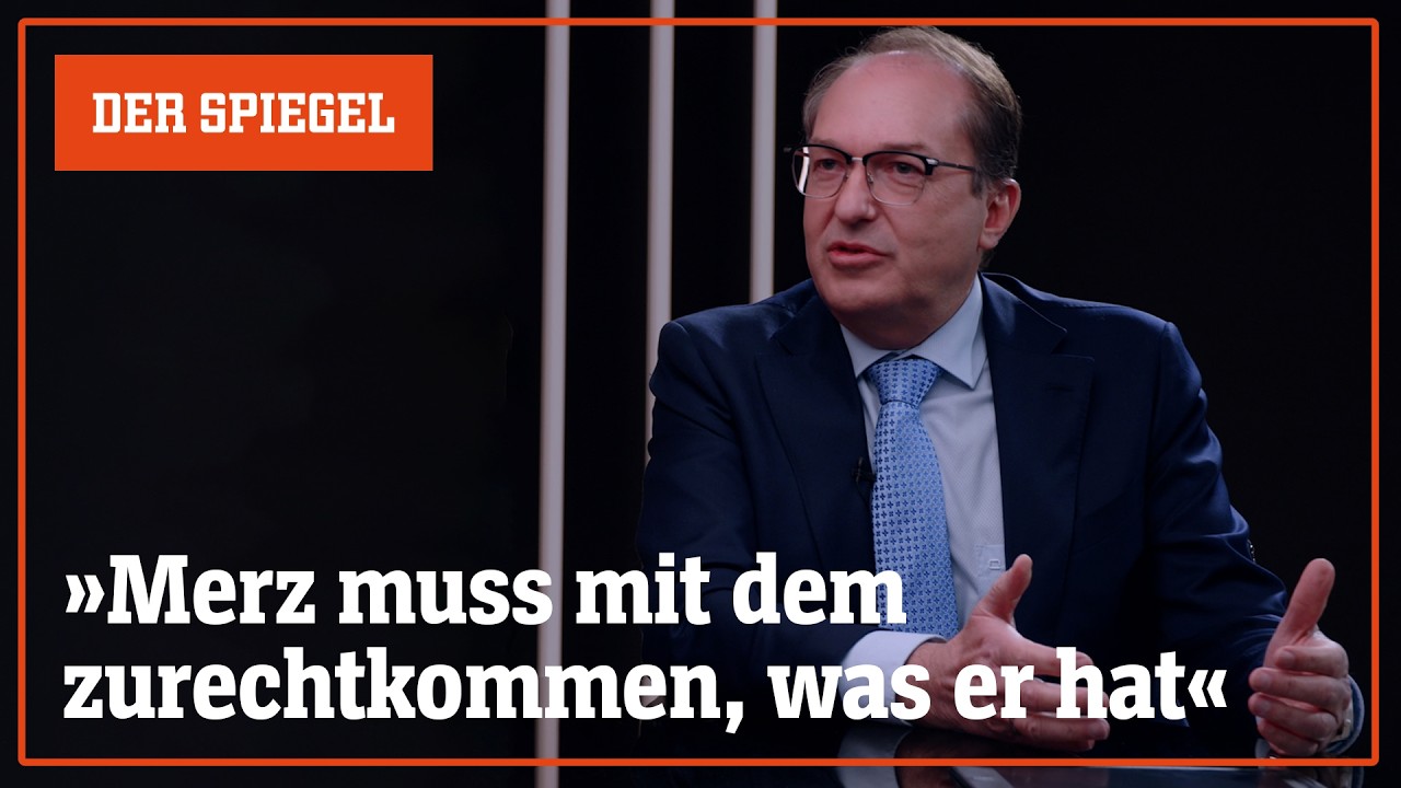 Scharfmacher oder Mr. Nice Guy? Alexander Dobrindt im Talk – Spitzengespräch | DER SPIEGEL