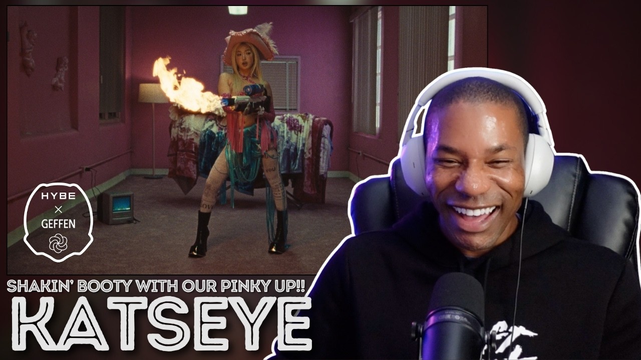 KATSEYE | 'PINKY UP' MV + 'Internet Girl' Visualizer REACTION | Shakin' booty with our pinky up!