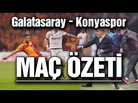 GALATASARAY - KONYASPOR (MAÇ ÖZETİ HD) 23.11.2018