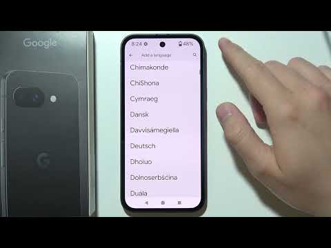 Pixel 9a: How to Change System Language