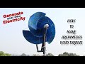 Generate Free Energy Build An Archimedes Wind Turbine Easily