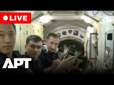 WATCH: NASA, ROSCOSMOS New Crew Arrives at ISS: Hatch Opening Live Coverage | APT