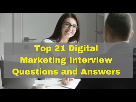 Top 21 Digital Marketing Interview Questions and Answers