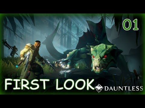 DAUNTLESS Gameplay Walkthrough Part 1 OPEN BETA First Look