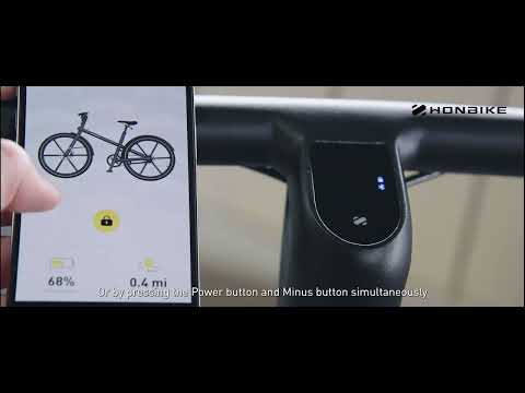 How to HF01 & UNI4 - Lock & Unlock honbike electric system