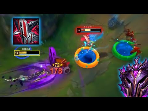 Rank 1 Yone : 1v5 Hard Carry in High Elo - Engsub