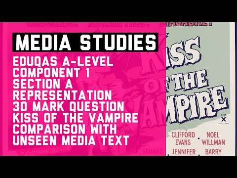Eduqas A level Media Studies Representation Question Component 1
