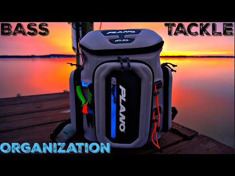 Plano Fishing Atlas Tackle Backpack Review | Bass Tackle Organization