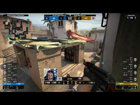 zorte 1vs2 clutch - OG VS FORZE - ESL Pro League Season 14 - CSGO
