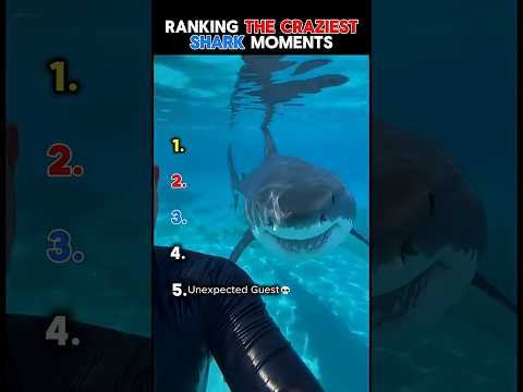 Ranking The Craziest Shark Moments #shorts #sharks