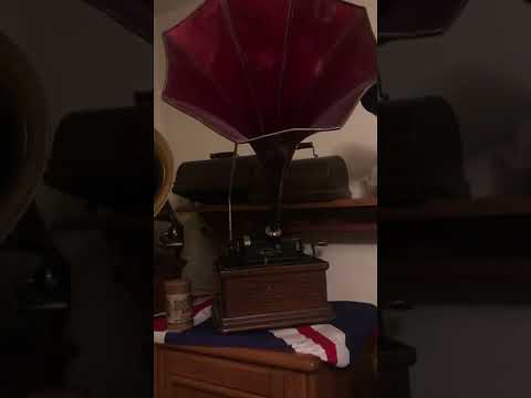 (TESORO MIO. WALZER. JOH. STRAUSS ORC.) Edison blue amberol cylinder