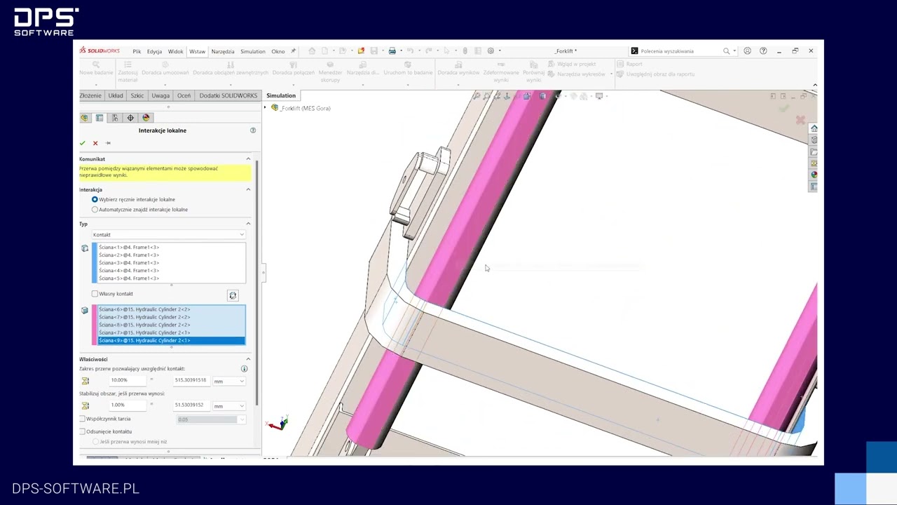 WEBINAR: Jak wygląda praca w SOLIDWORKS Simulation w 2024 roku? | DPS Software