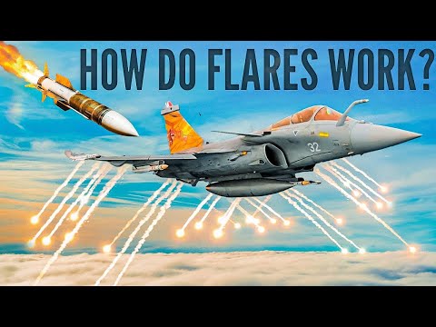 How flares save a jet under attack - Fully Explained
