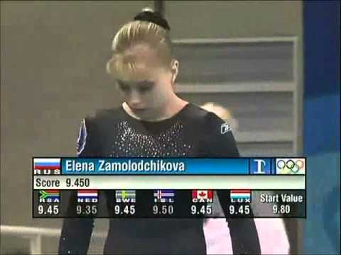 Elena Zamolodchikova (RUS) - 2004 Olympic Games - Vault Event Final