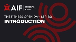The Fitness Open Day Series - Introduction