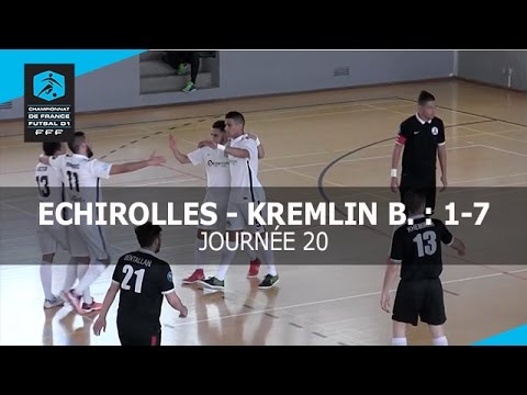 J20 : Echirolles Picasso - Kremlin Bicêtre (1-7), le résumé