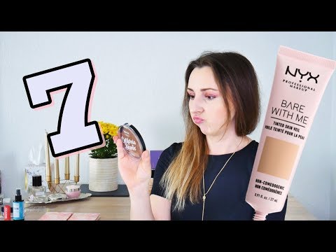 НЕДЕЛЯ ТОНАЛЬНЫХ 7 ДЕНЬ Nyx Bare with me, новинки: бронзер, блеск