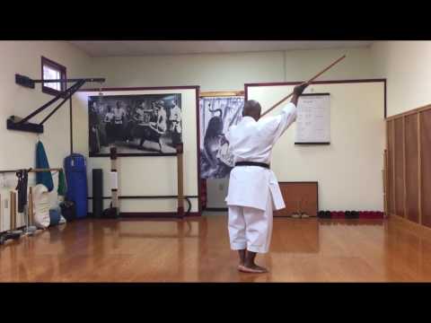 Yamanni ryu bojutsu kata- Ryubi no kun