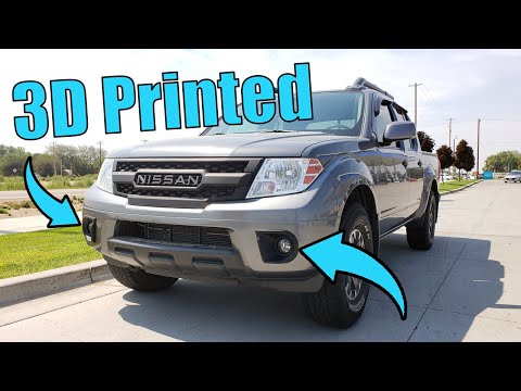 Making 3d printed car parts that look factory finished - Foglight trim