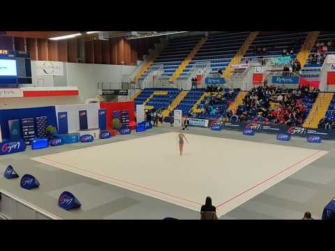 Championnat de France GRS 2020 Reims - Gaelle SAUDER Nat B 18+ Cerceau