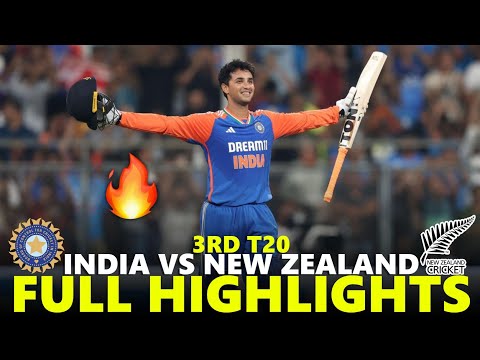 India vs New Zealand Full Highlights 3rd T20 2026 | IND VS NZ