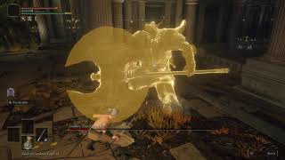 Godfrey the First Elden Lord with Sekiro Deflection and Dodge mod