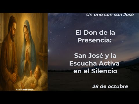 Un año con San José  (28 de octubre)  "SABER ESCUCHAR ESTANDO PRESENTE"