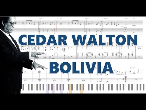 Cedar Walton Solo On "Bolivia" (transcription)