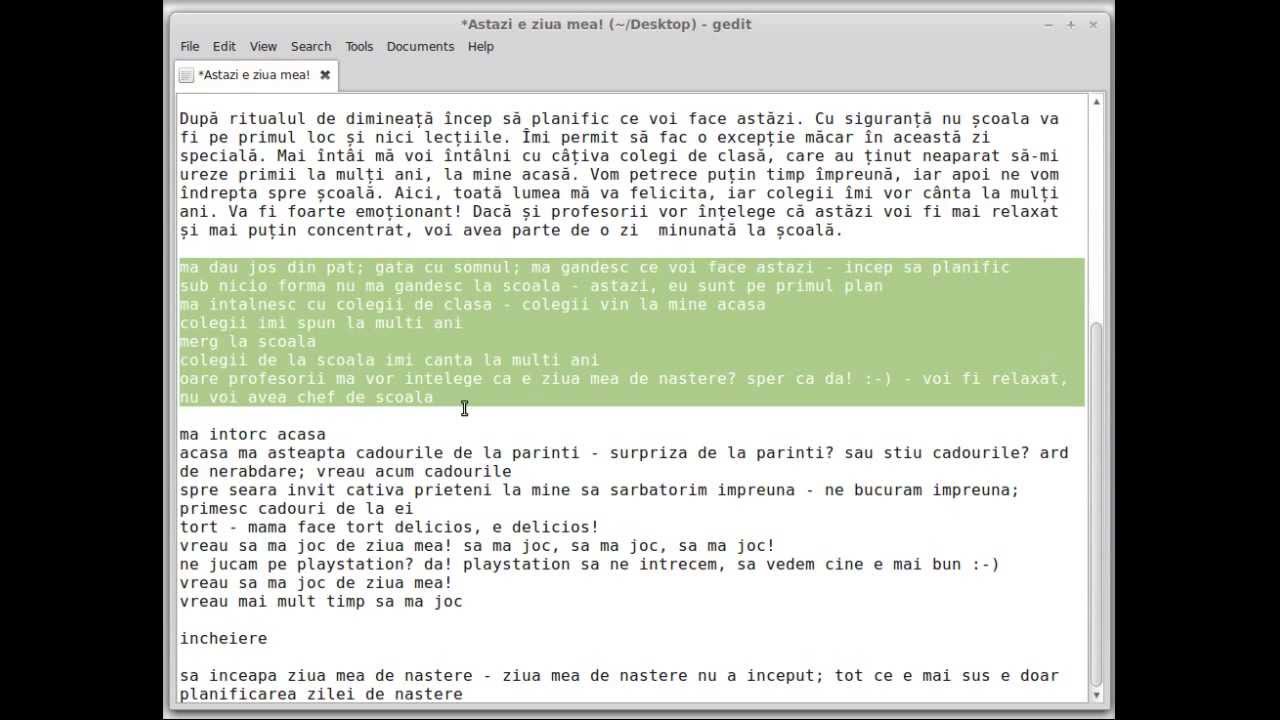Cum se scrie o compunere in 15 minute