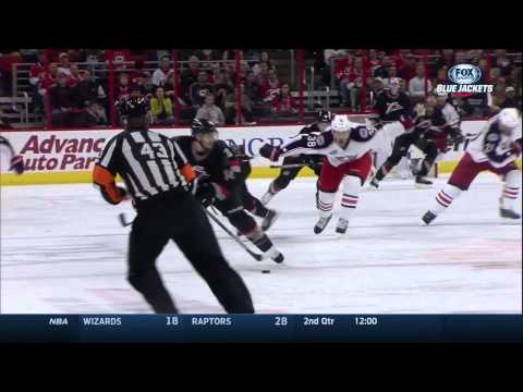 NHL 2014 11 07 Columbus Blue Jackets vs Carolina Hurricanes
