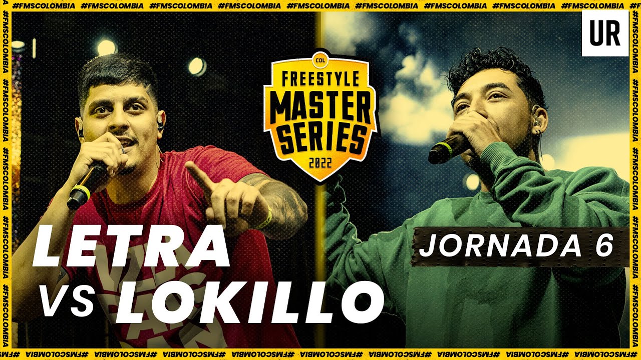 LETRA VS LOKILLO | #FMSCOLOMBIA 2022 - Jornada 6 | Urban Roosters