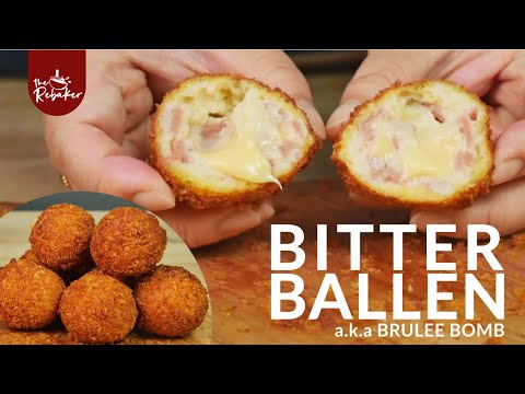 Cheese & Smoked Ham Bitterballen (Multi Language Subtitles)