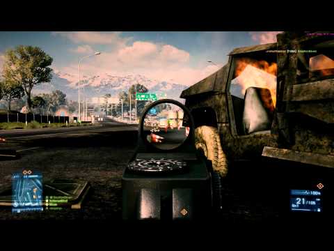 C4 + Humvee + Guy behind cement wall = death