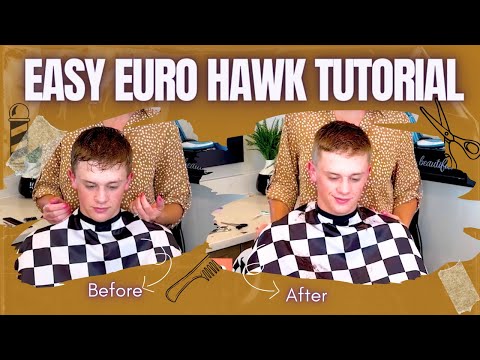 Euro hawk transformation before and after hair makeover video thumbnail