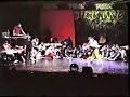 Tuff Kid (Basel City Attack) vs. Gombi (Suicidall lifestyles) in 1998 Ultimate Bboy Session. //