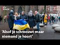 Machteloos maar hoopvol kijken Oekraïners terug op oorlogsjaar | RTV Utrecht