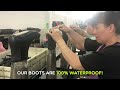 Watch how our Merry People gumboots are made!