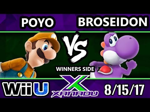 S@X 215 - cE | Poyo (Luigi) Vs. Broseidon (Yoshi) - SSB4 Tournament - Smash 4 -Smash for Wii U.