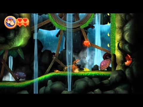 Donkey Kong Country Returns - Stage 1-2: King of Cling [HD]
