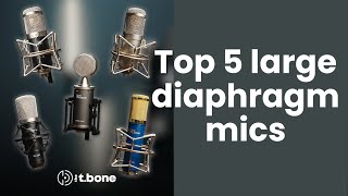Video thumbnail for TOP 5 Large Diaphragm Microphones 2023 | the t.bone by the t.bone